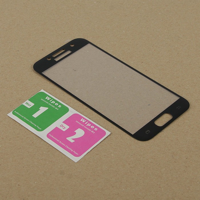 Стекло защитное 3D Krutoff Group для Samsung Galaxy A3 2017 (SM-A320F) black