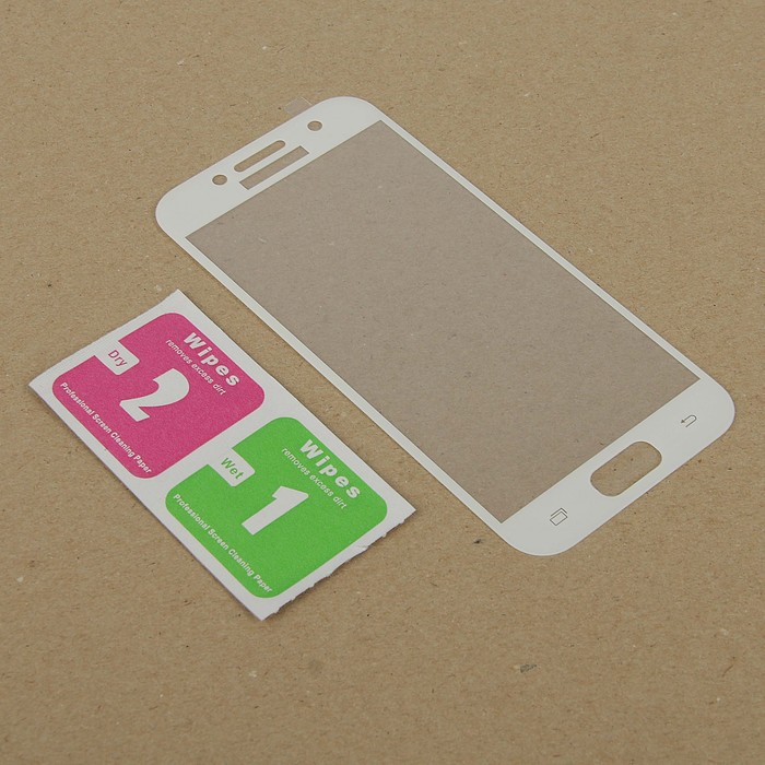 Стекло защитное 3D Krutoff Group для Samsung Galaxy A3 2017 (SM-A320F) white