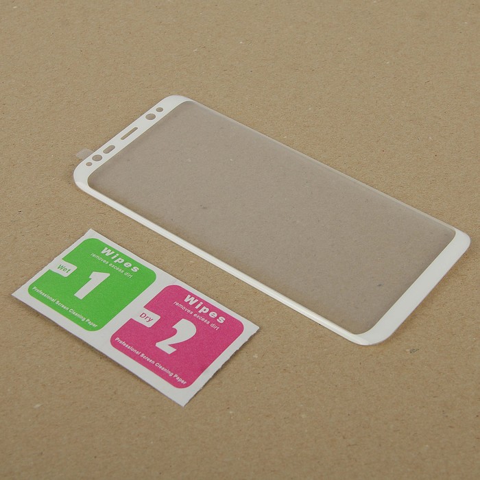 Стекло защитное 3D Krutoff Group для Samsung Galaxy S8 white