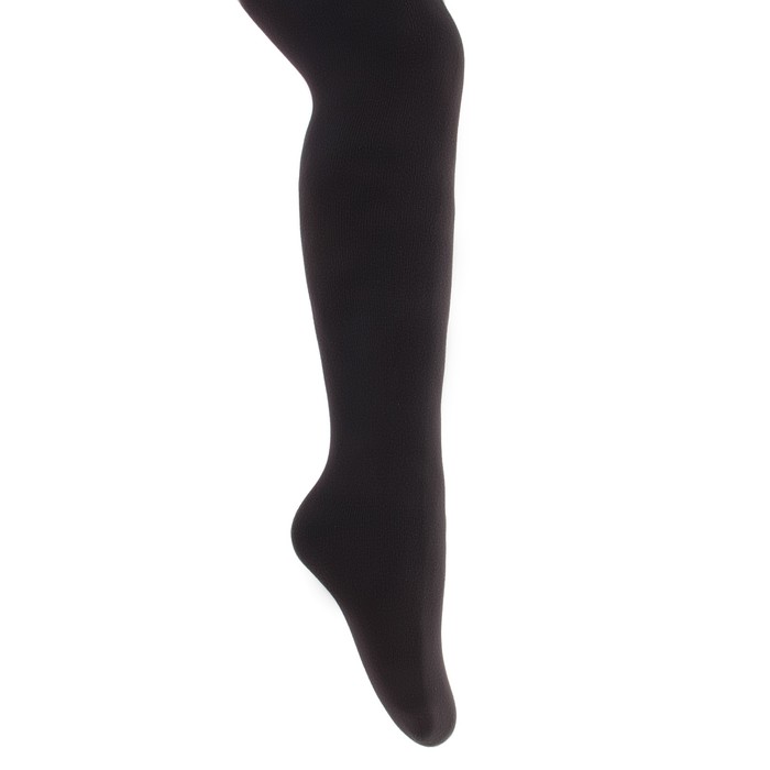 Колготки детские махровые MERRY 250 цвет чёрный (nero), рост 128-134