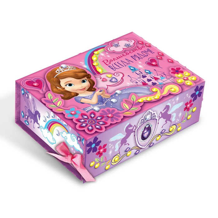 Шкатулка для декорирования "Волшебство всегда рядом" София Прекрасная + элементы декора