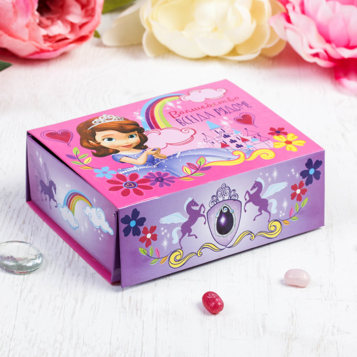 Шкатулка для декорирования "Волшебство всегда рядом" София Прекрасная + элементы декора