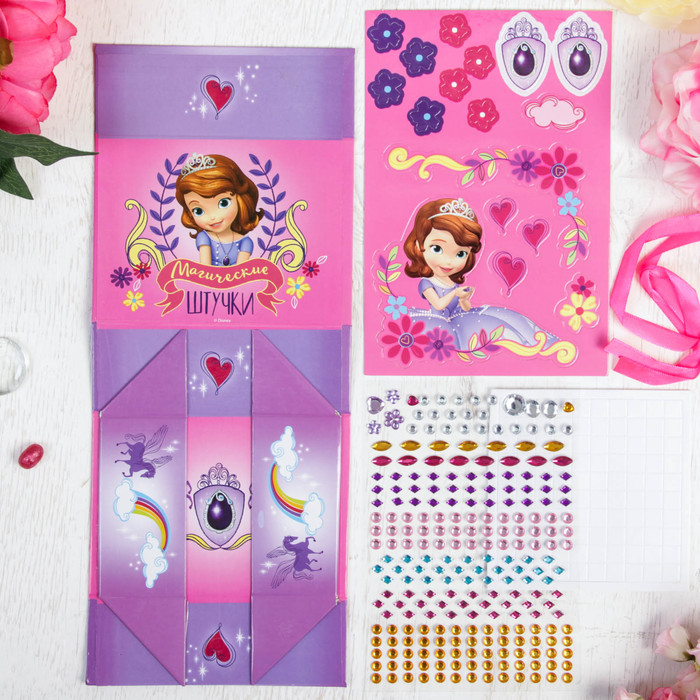 Шкатулка для декорирования "Волшебство всегда рядом" София Прекрасная + элементы декора