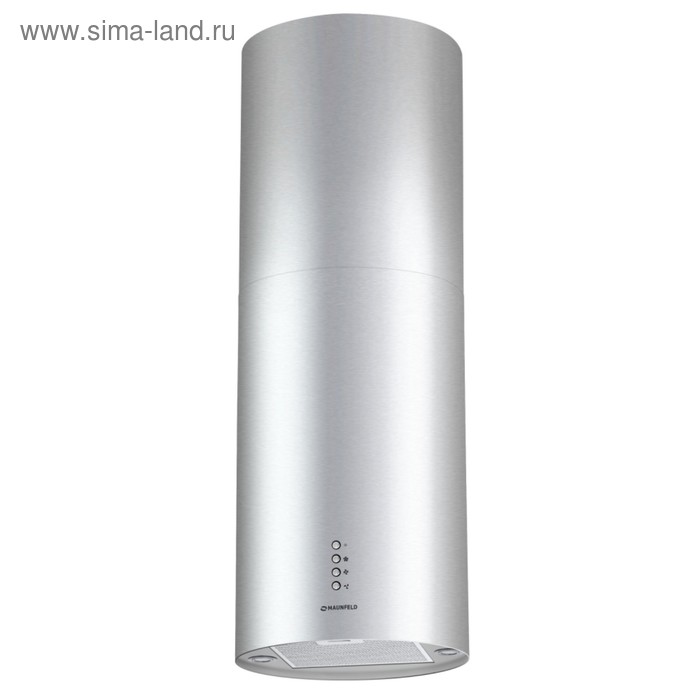 Вытяжка Maunfeld Lee Light Isla 35 островная 1050 м3ч 3 скорости 35 см серебристая 3749000₽