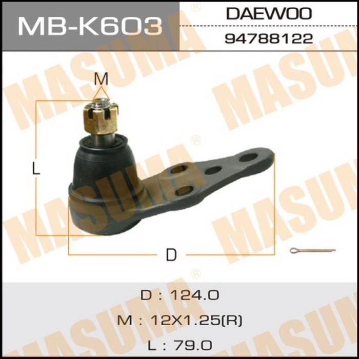 Шаровая опора Masuma MBK603