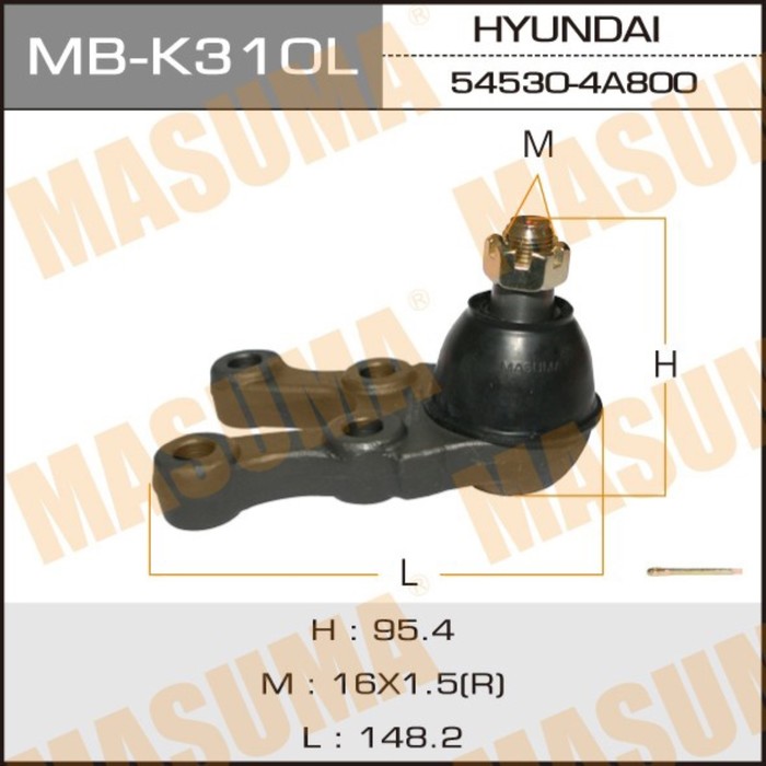 Шаровая опора MASUMA MBK310L
