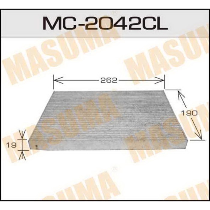 Фильтр салонный Masuma MC2042CL