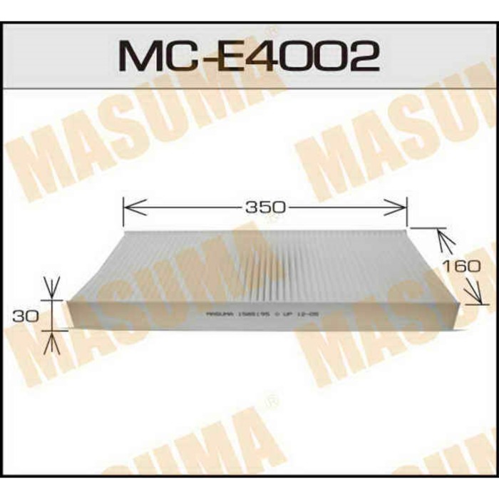 Фильтр салонный Masuma MCE4002