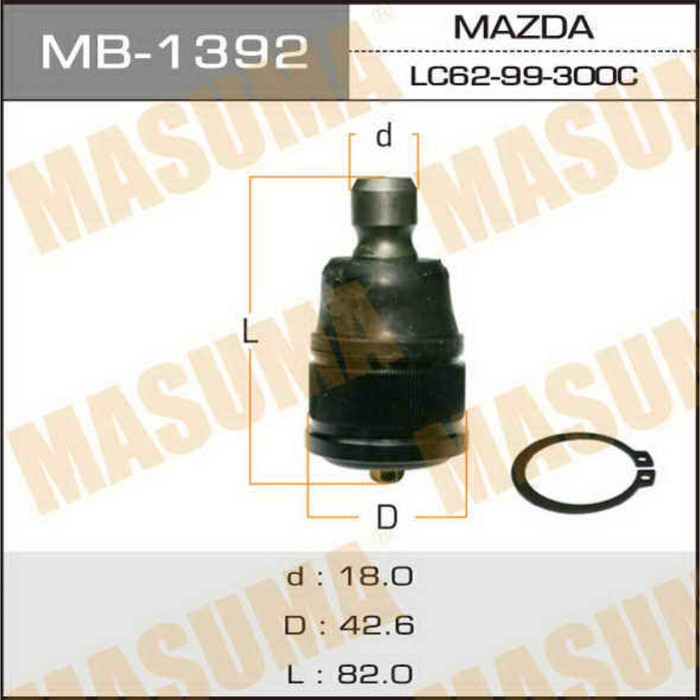 Шаровая опора Masuma MB1392
