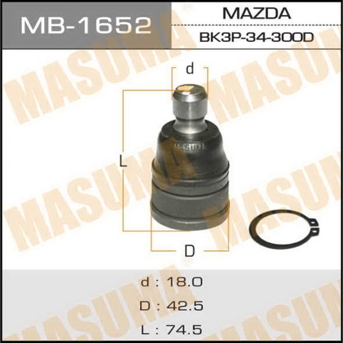 Шаровая опора Masuma MB1652