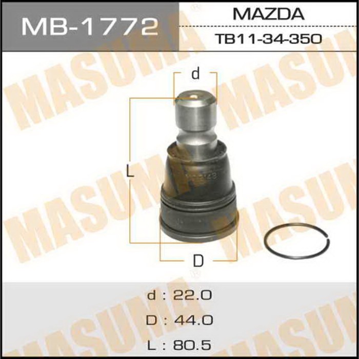 Шаровая опора Masuma MB1772