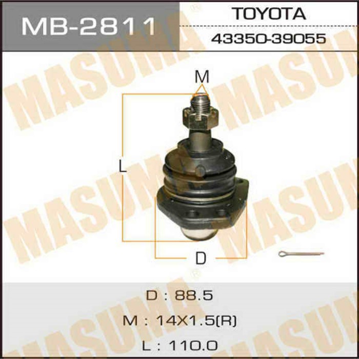 Шаровая опора Masuma MB2811