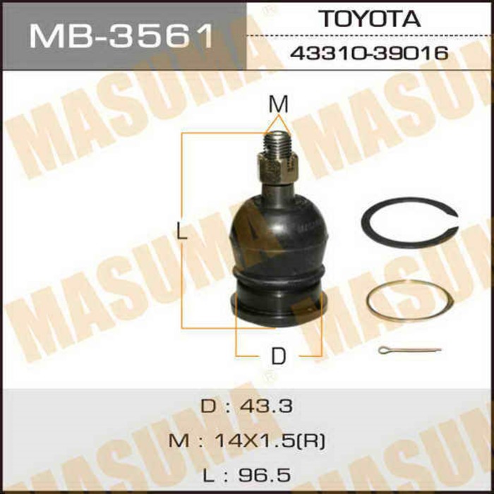 Шаровая опора Masuma MB3561