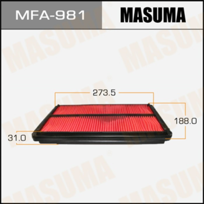 Фильтр воздушный Masuma MFA981