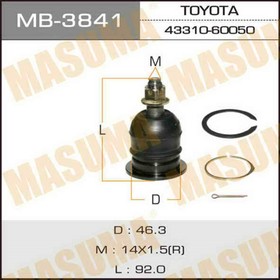 

Шаровая опора Masuma MB3841, Toyota 48610-60030