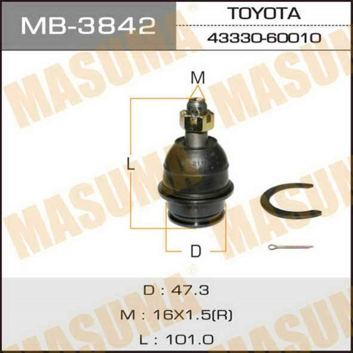 Шаровая опора Masuma MB3842