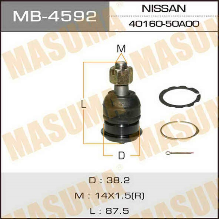 Шаровая опора Masuma MB4592