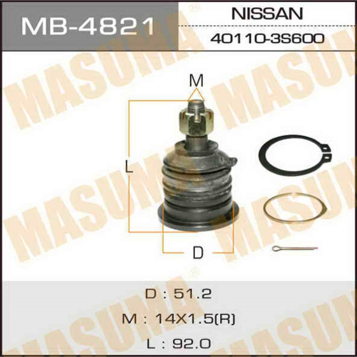 Шаровая опора Masuma MB4821