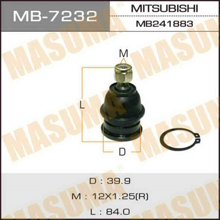 Шаровая опора Masuma MB7232