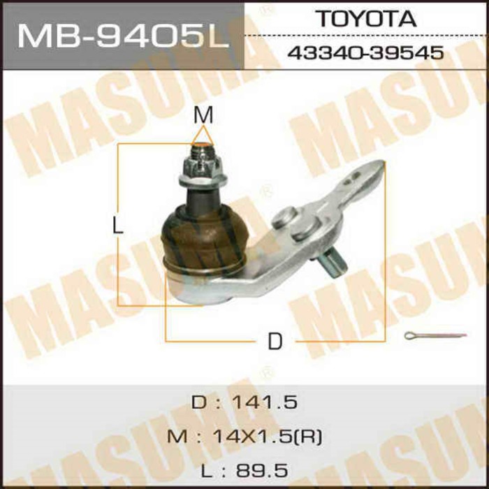 Шаровая опора Masuma MB9405L