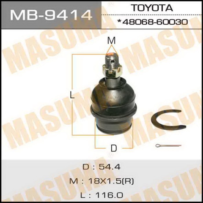 Шаровая опора Masuma MB9414