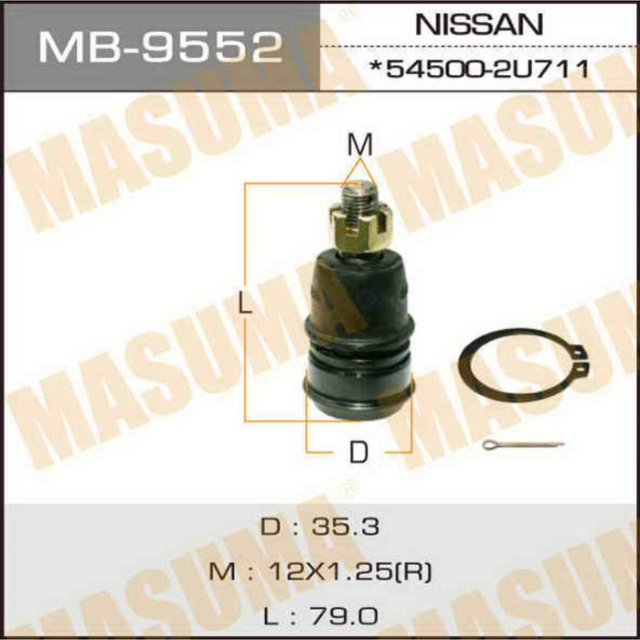 Шаровая опора Masuma MB9552