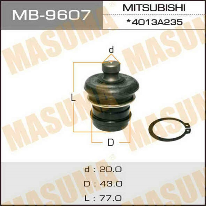 Шаровая опора Masuma MB9607