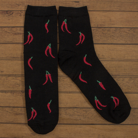 Носки мужские  "Перец" р-р 41-44 (27-29 см) , 80% хл.,15% п/а, 5% эл.