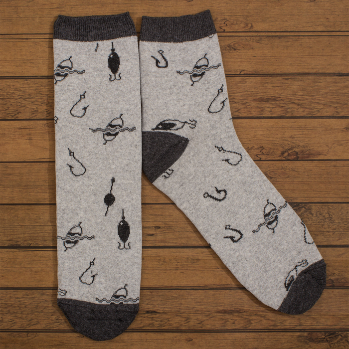 Носки мужские  "Рыбалка" р-р 41-44 (27-29 см) , 80% хл.,15% п/а, 5% эл.