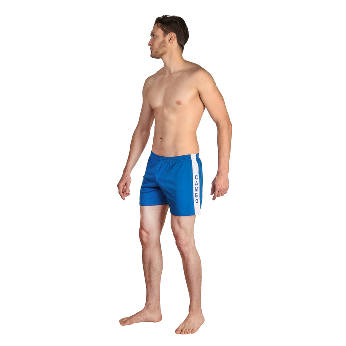 Шорты Самбо, цвет синий, рост 146