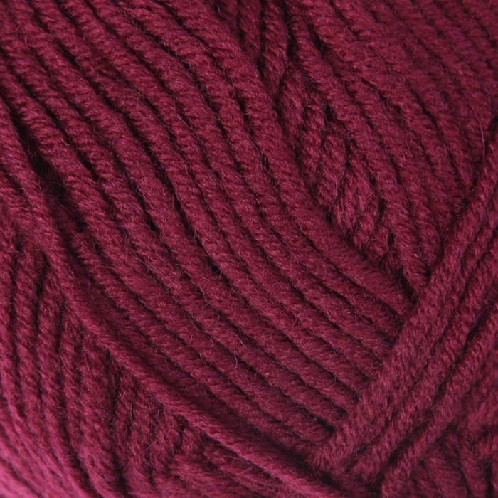 Пряжа "Lanagold" 51% акрил, 49% шерсть 240м/100гр (495 свекольно-красный)