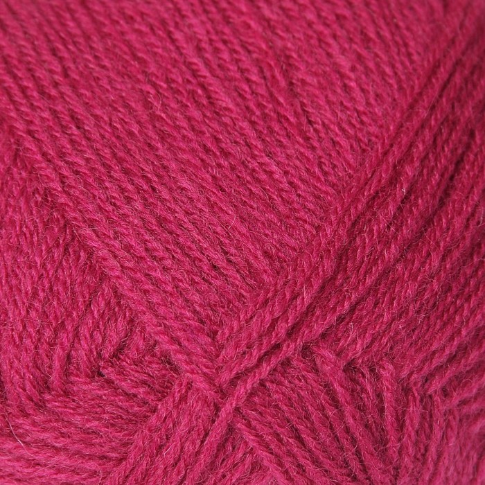 Пряжа "Lanagold 800" 49% шерсть, 51% акрил 800м/100гр (649 рубин)