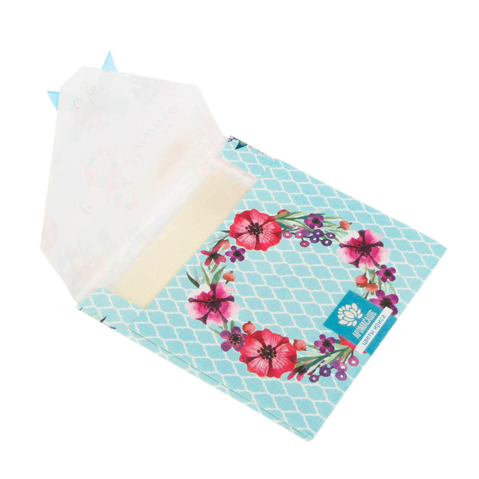 Аромасаше в почтовом конверте "С 8 марта" с ароматом цветов ириса