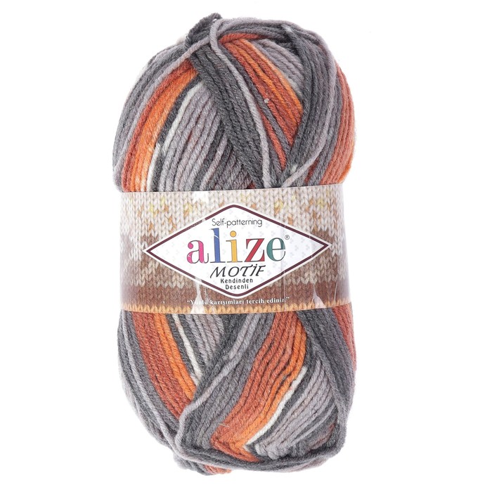 Пряжа "Motif" 80% акрил, 20% шерсть 200м/100гр (4327)