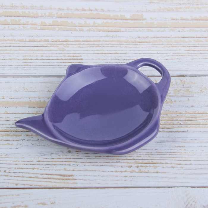 Подставка под чайный пакетик "Весна", цвет сиреневый