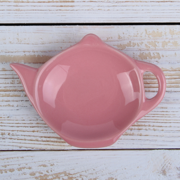 Подставка под чайный пакетик "Весна", цвет розовый