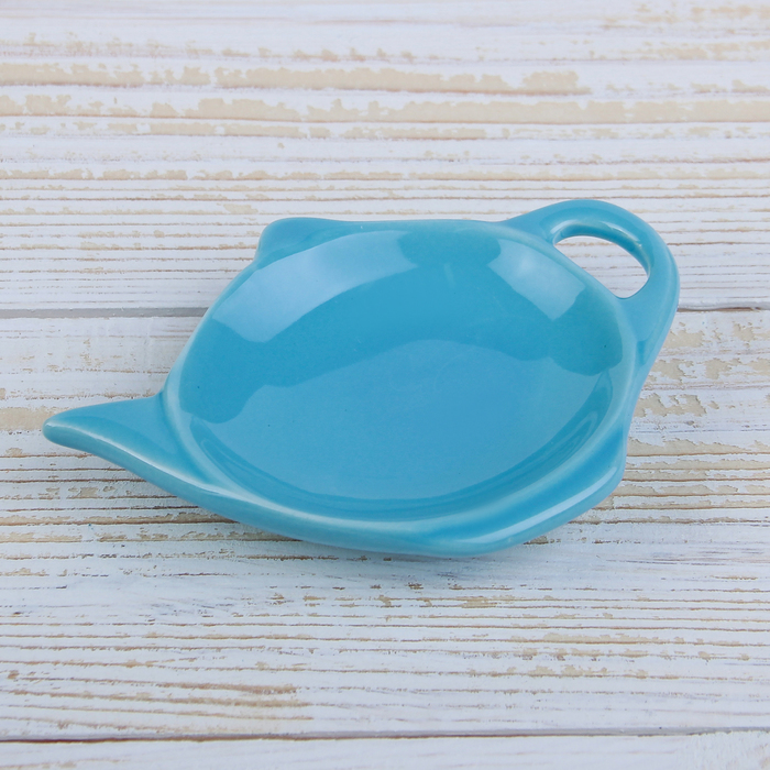 Подставка под чайный пакетик "Весна", цвет голубой