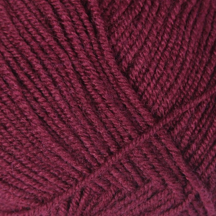 Пряжа "Superlana Klasik" 25% шерсть, 75% акрил 280м/100гр (495 свекольно-красный)
