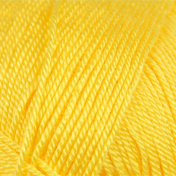 Пряжа "Forever" 100% микрофибра акрил 300м/50гр (110 желтый)