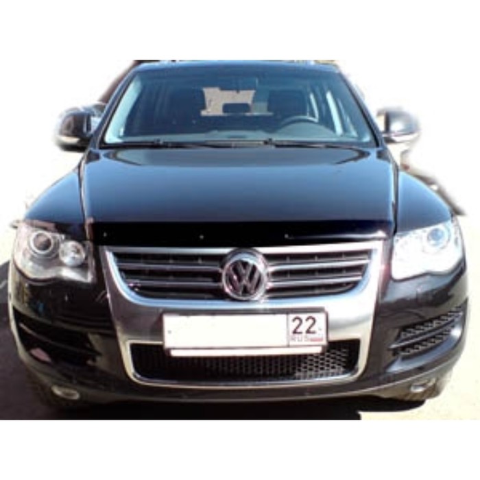 Дефлектор капота темный VW TOUAREG 2003-2010, NLD.SVOTOU0312