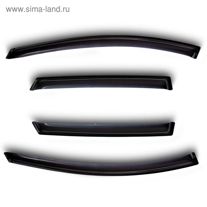 

Ветровики, 4 двери, BMW X1 2009-2016, NLD.SBMWX10932