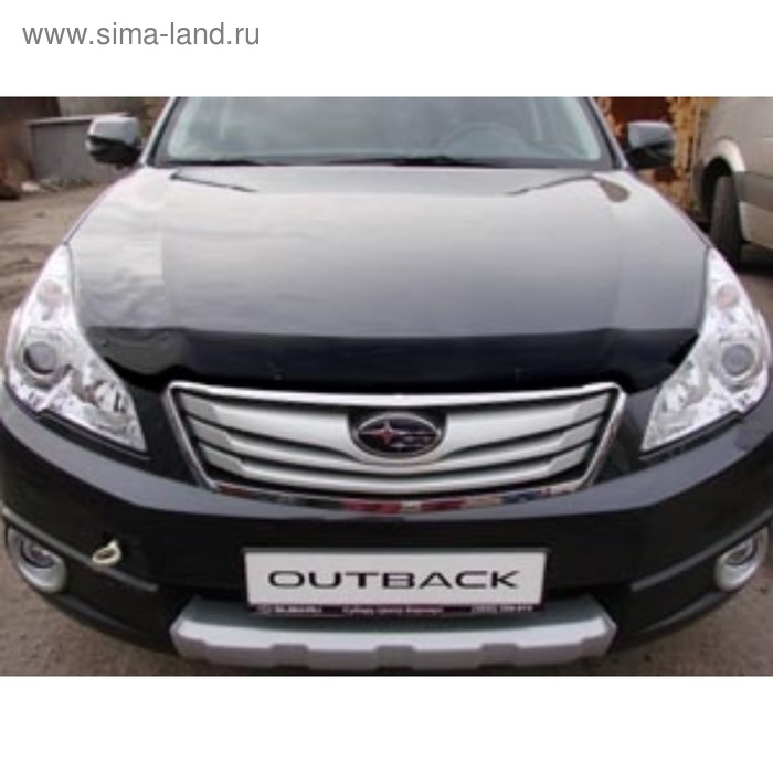 Дефлектор капота темный SUBARU OUTBACK/LEGACY 2010-2014 новый оригинальный клапан управления маслом nbjkato vvt соленоид с регулируемым таймером 10921aa080 для subaru forester impreza legacy outback