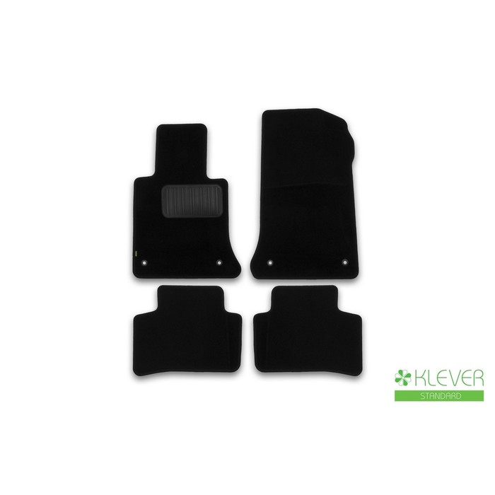 Коврики в салон Klever Standard MERCEDES-BENZ GLK-Class, 2015-2016, внед., 4 шт. (текстиль)   195042