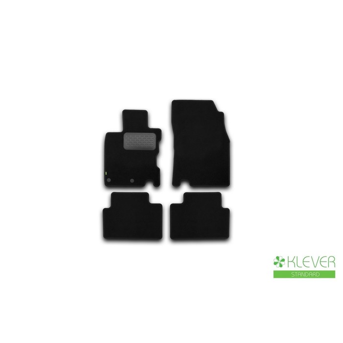 Коврики в салон Klever Standard NISSAN Qashqai 2014-2016, кросс., 4 шт. (текстиль)