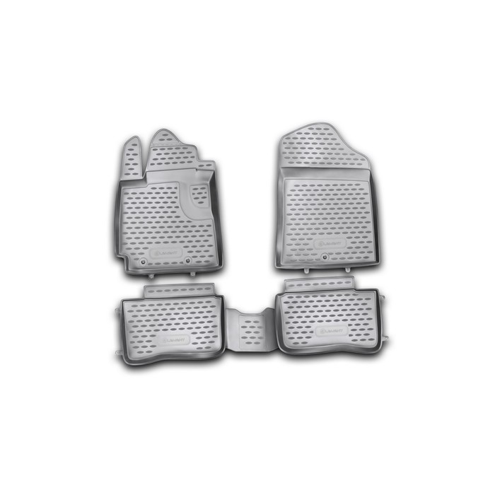 Коврики в салон KIA Picanto, 2011-2016 4 шт. (полиуретан)