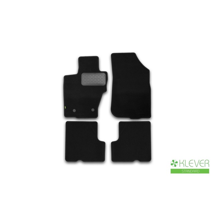 Коврики в салон Klever Standard RENAULT Duster 2WD/4WD 2015-2016, кросс., без ручки для дистанционно