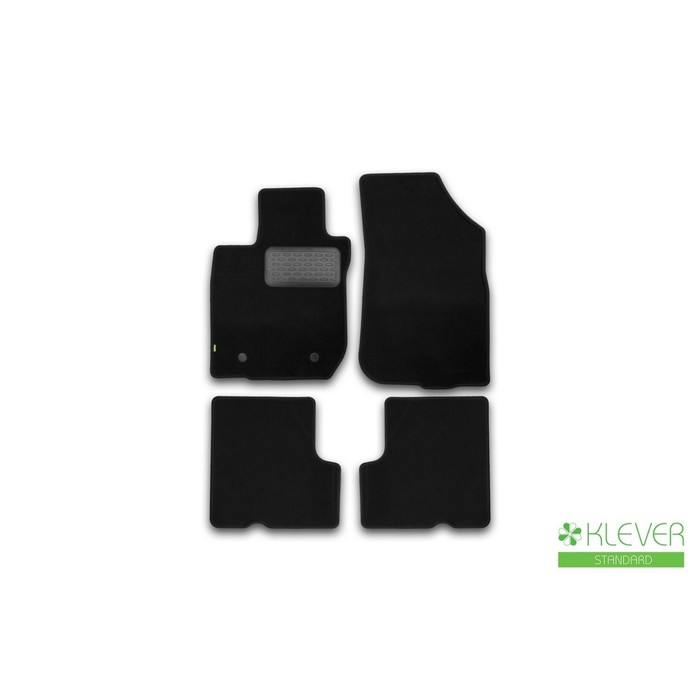 Коврики в салон Klever Standard RENAULT Sandero 2010-2016 хб., 4 шт. (текстиль)