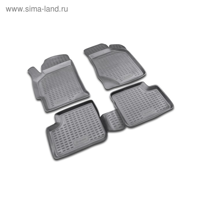

Коврики в салон KIA Spectra 2005-2016, 4 шт. (полиуретан)