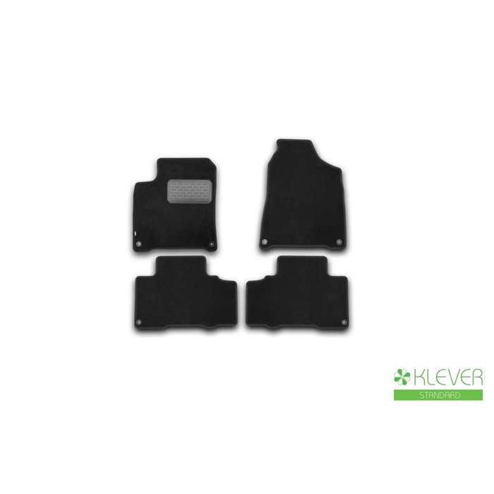 Коврики в салон Klever Standard SSANGYONG New Actyon 2010-2016, внед., 4 шт. (текстиль)
