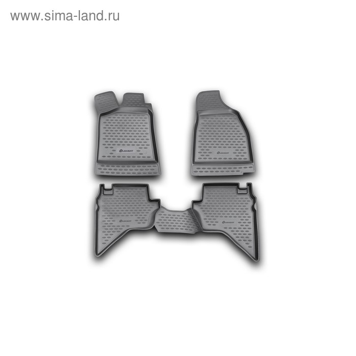 Коврики в салон MAZDA BT-50 2006-2016, 4 шт. (полиуретан) коврики в салон mazda 3 2013 2016 4 шт полиуретан